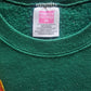 90's Vintage Green Hand-Painted Christmas Ornament Sweatshirt