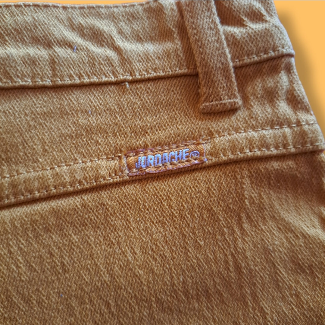 Vintage Honeycomb "Jordache" Textured High Waist Stretch Skinny Jeans
