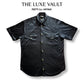 90's Versace Jeans Couture Black Button-Up Shirt | Vintage Italian Designer