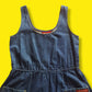 80's Vintage Sasson Blue Jean Denim Mini Dress