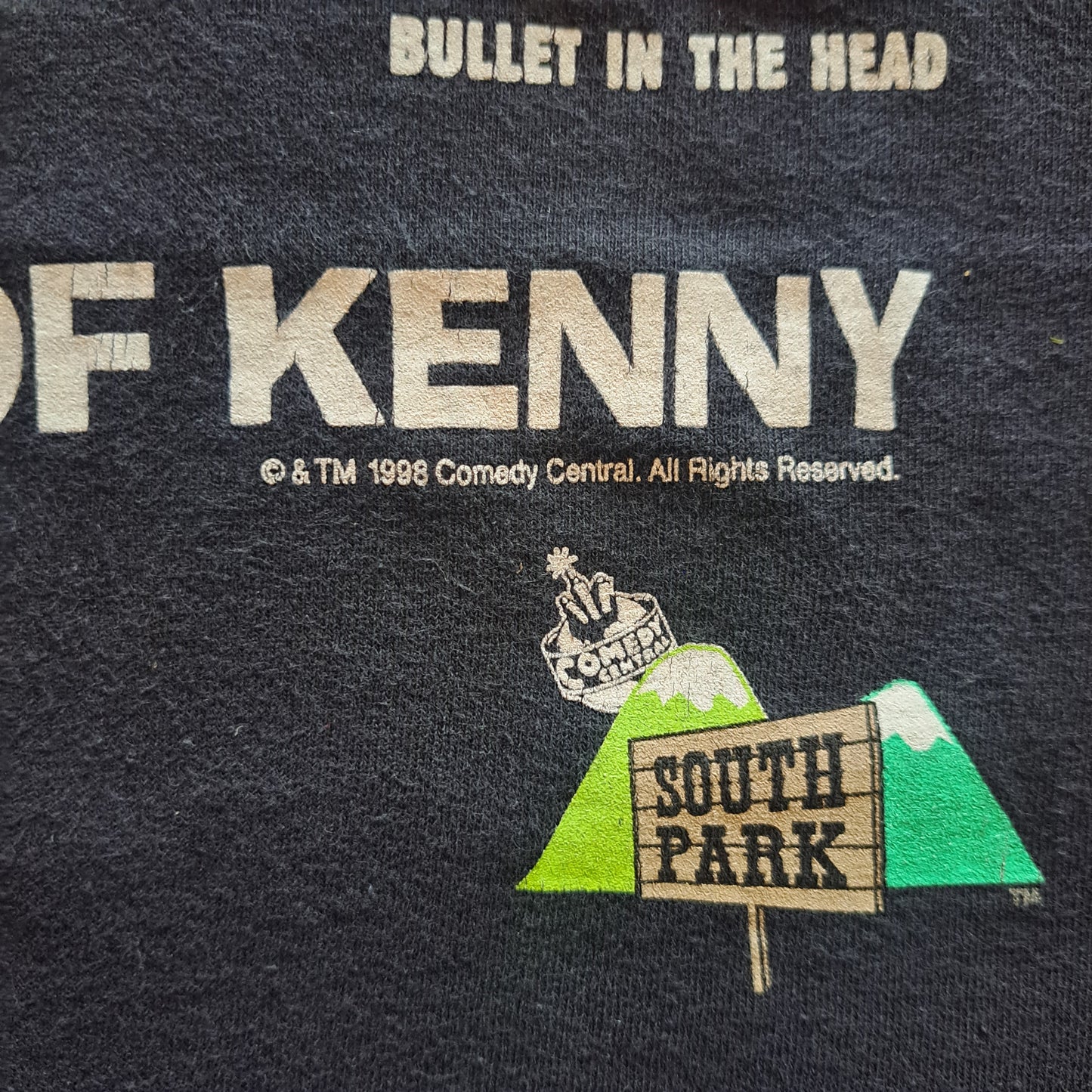 Vintage South Park "The Many Deaths of Kenny" Graphic T-shirt