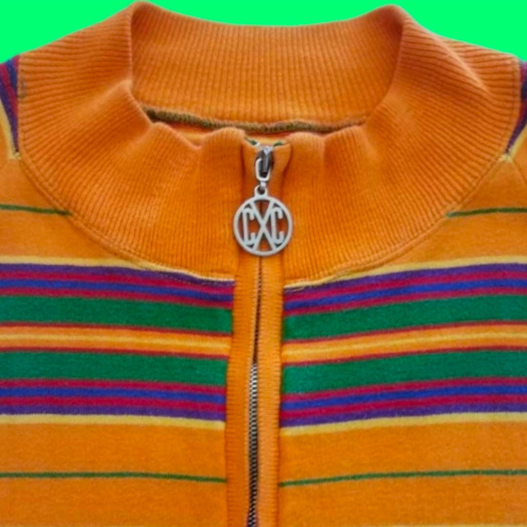 90's Cross Colours Striped Pullover Top | Rare Vintage Streetwear