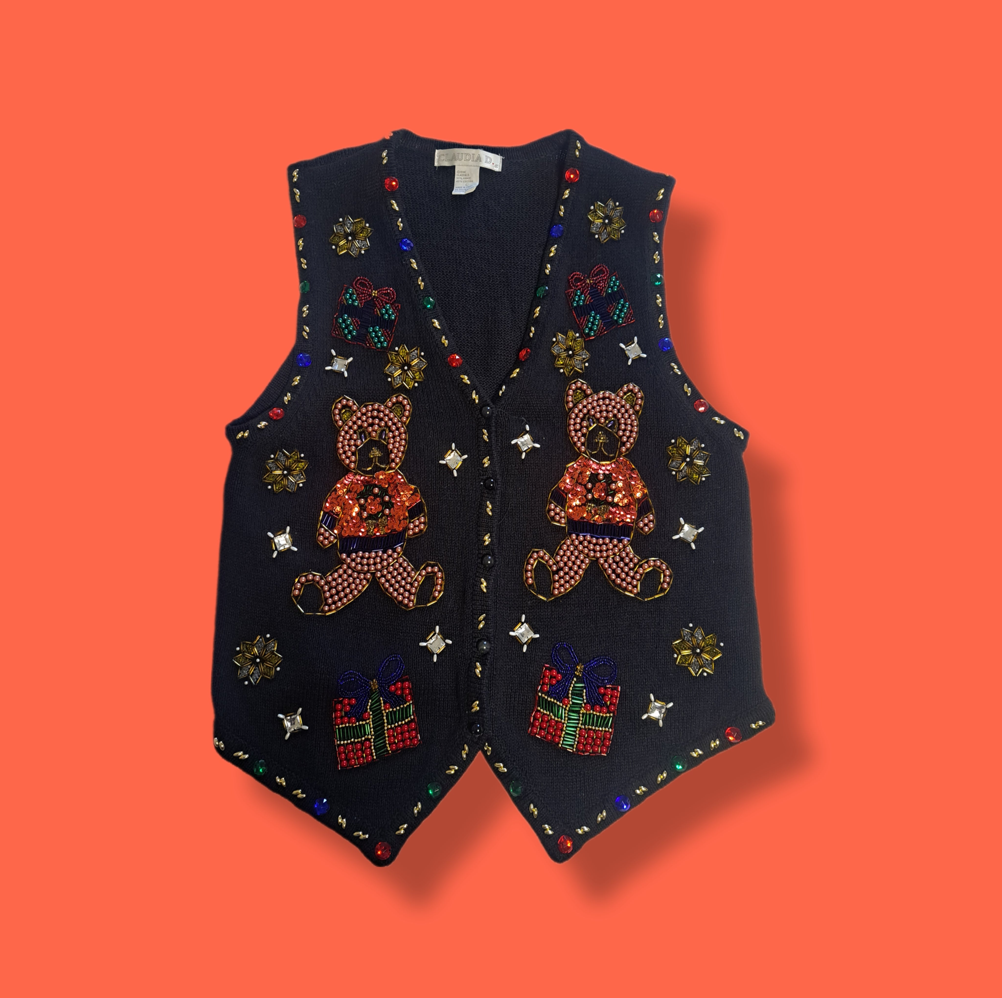 Holiday hotsell sweater vest