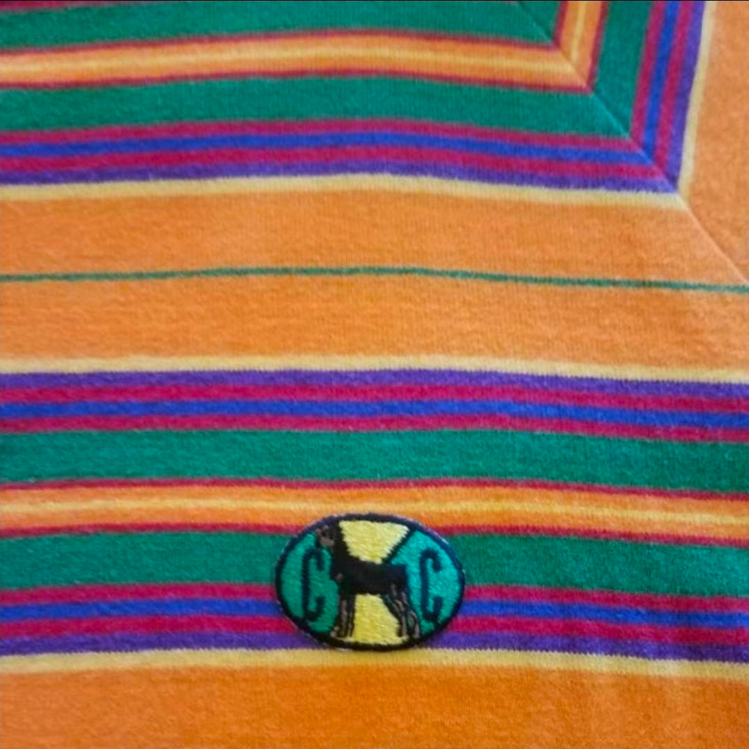 90's Cross Colours Striped Pullover Top | Rare Vintage Streetwear