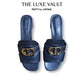 Modern "Christian Dior" 30 Montaigne Heeled Mules