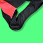90's Vintage Style Neon Pink & Black "LA Gear" Bodysuit Bathing Suit Swimsuit - NWOT