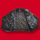 Genuine Leather "Army" Spellout Bomber Jacket