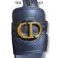 Modern "Christian Dior" 30 Montaigne Heeled Mules