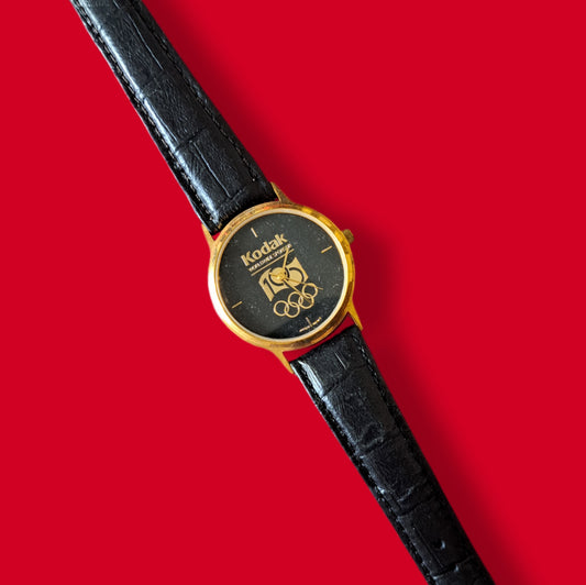 Vintage "Kodak Olympics 100 Year Anniversary" Special Edition Wrist Watch - 1996 - new in box