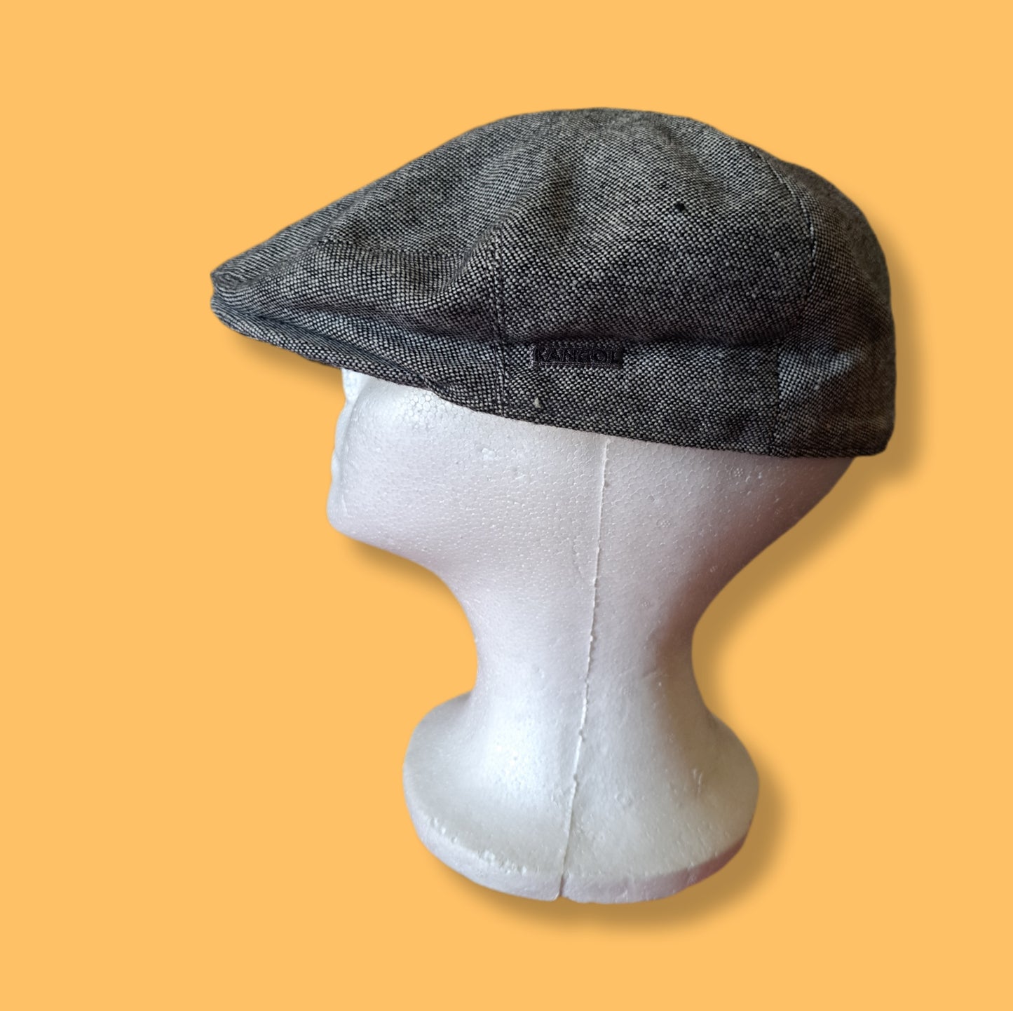 90's Kangol Tweed Newsboy Cap | Vintage Hip-Hop & Streetwear Hat