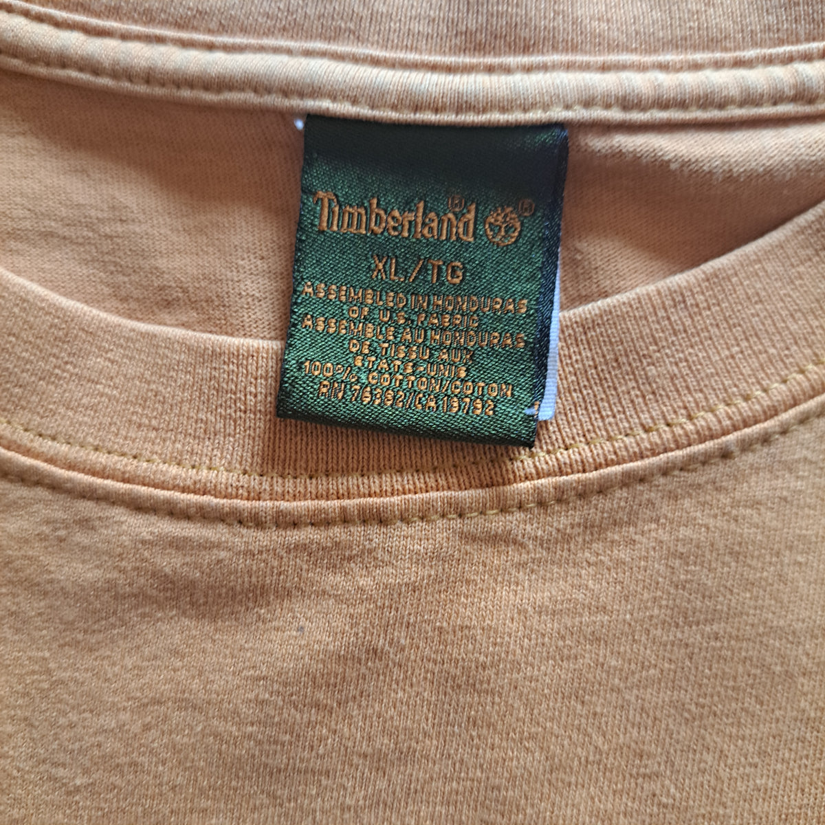 90's Vintage Timberland Tree Double Graphic T-shirt