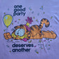 1978 Vintage Garfield Party Night Tee