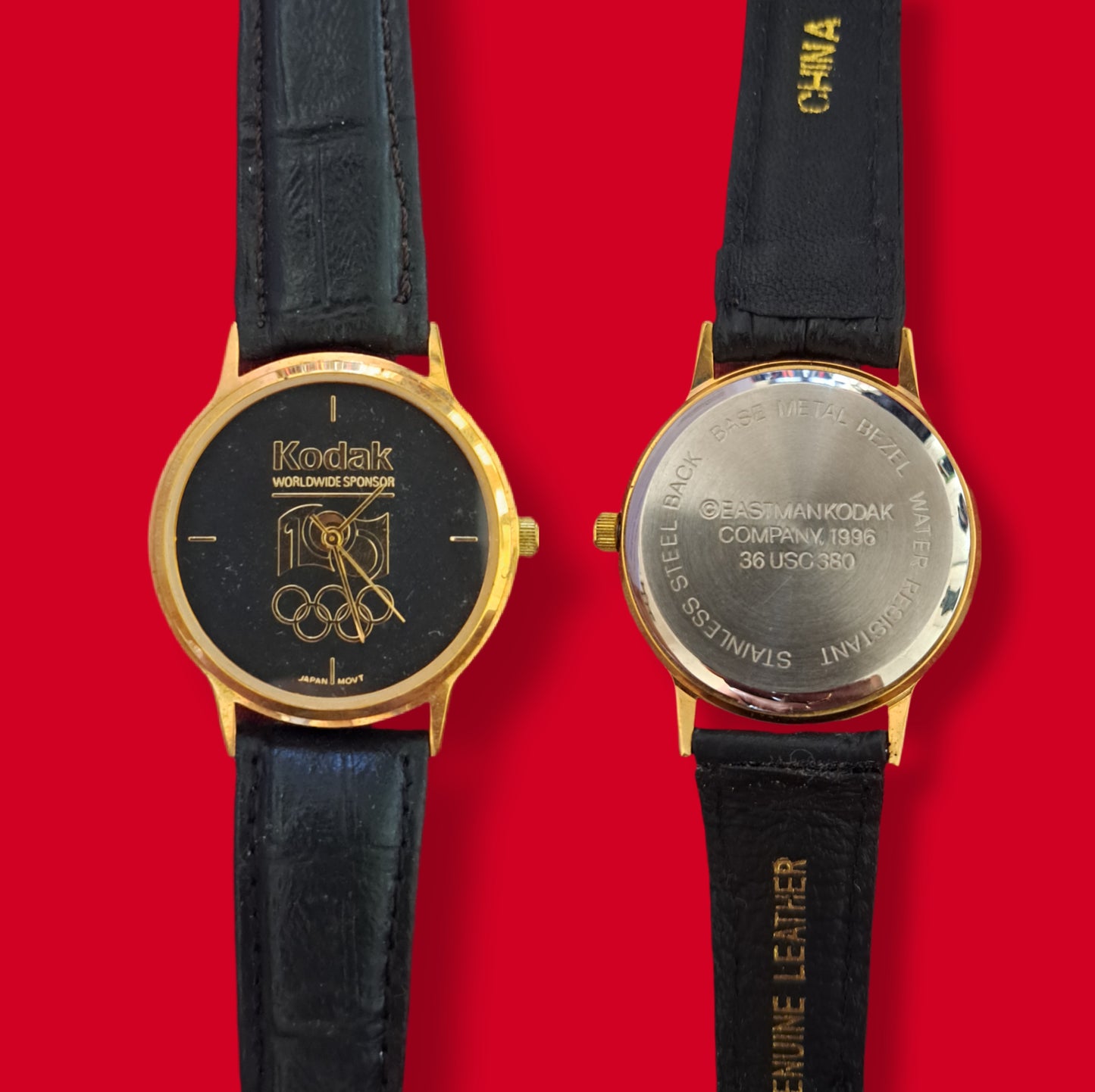 Vintage "Kodak Olympics 100 Year Anniversary" Special Edition Wrist Watch - 1996 - new in box