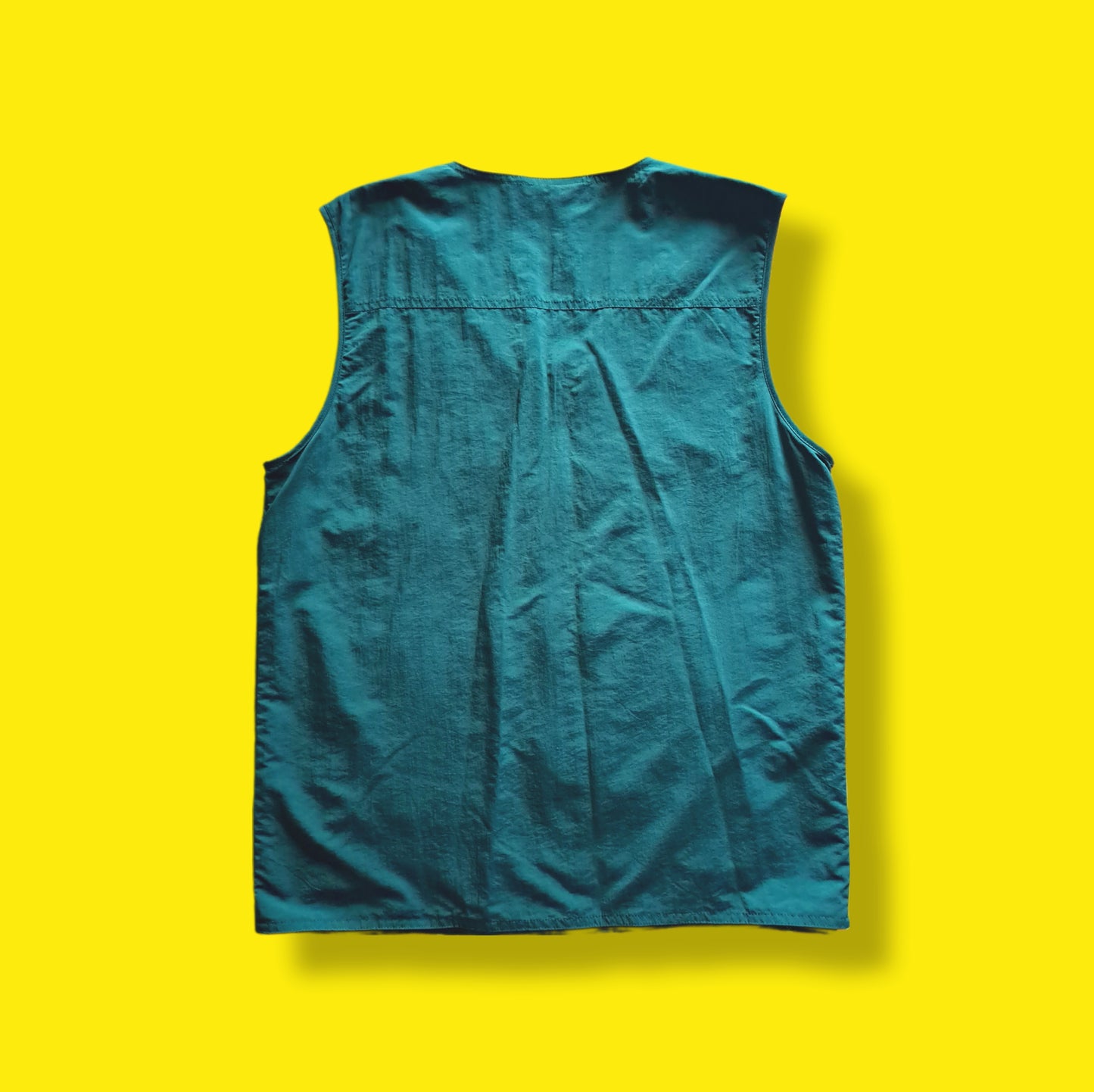 90's Fila Green Fisherman Vest | Vintage Streetwear Utility Vest