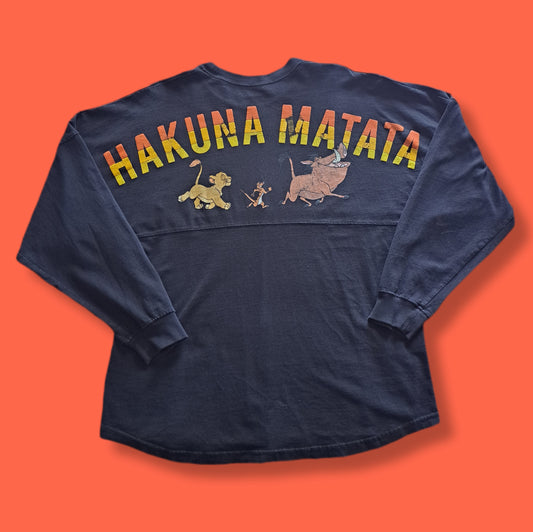 90's Disney The Lion King Hakuna Matata Long Sleeve Graphic T-Shirt
