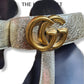 Modern Gucci Marmont Gold Flat Thong Sandals