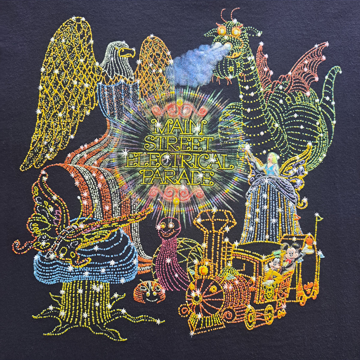 90's Vintage Disneyland Main Street Electrical Parade T-Shirt