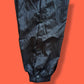 Vintage Black Plastic "Tear Away" Joggers Track Pants
