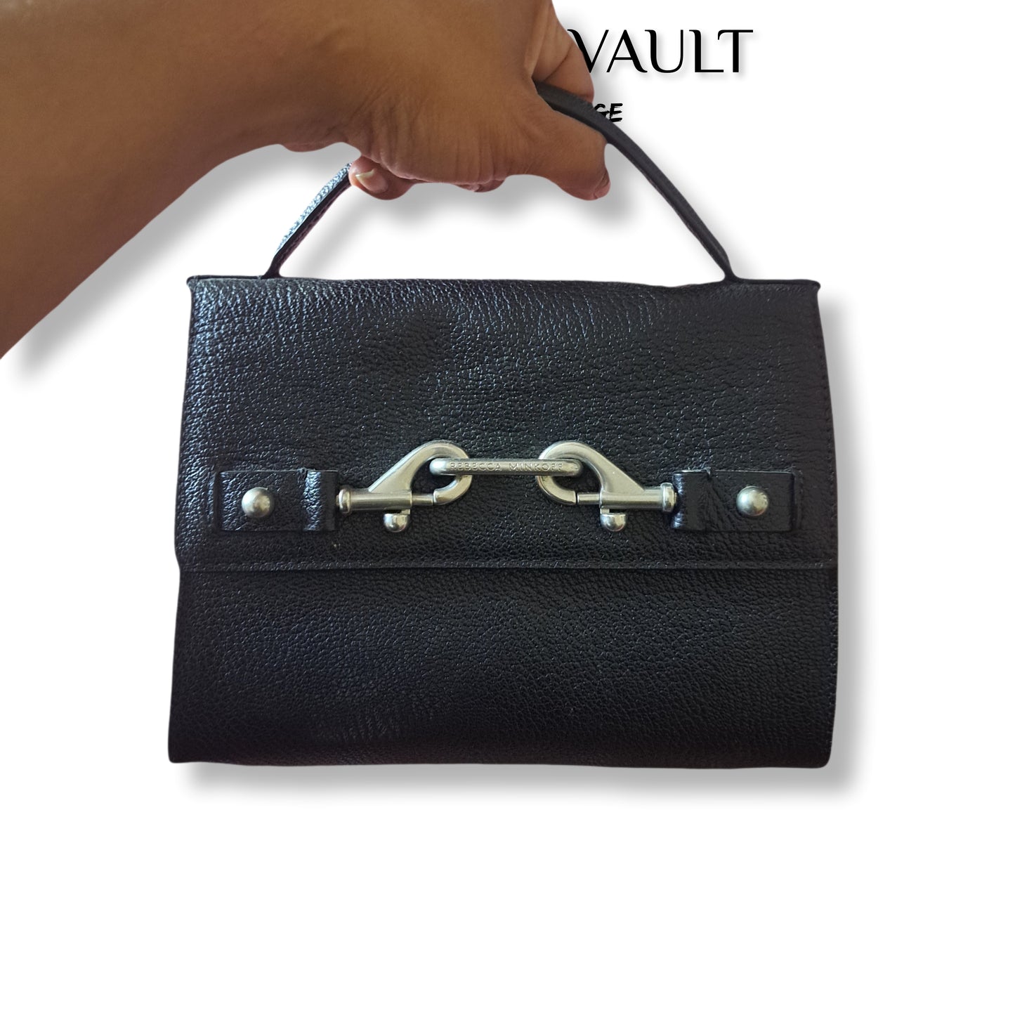 Modern "Rebecca Minkoff" Lou Top Handle Crossbody Bag