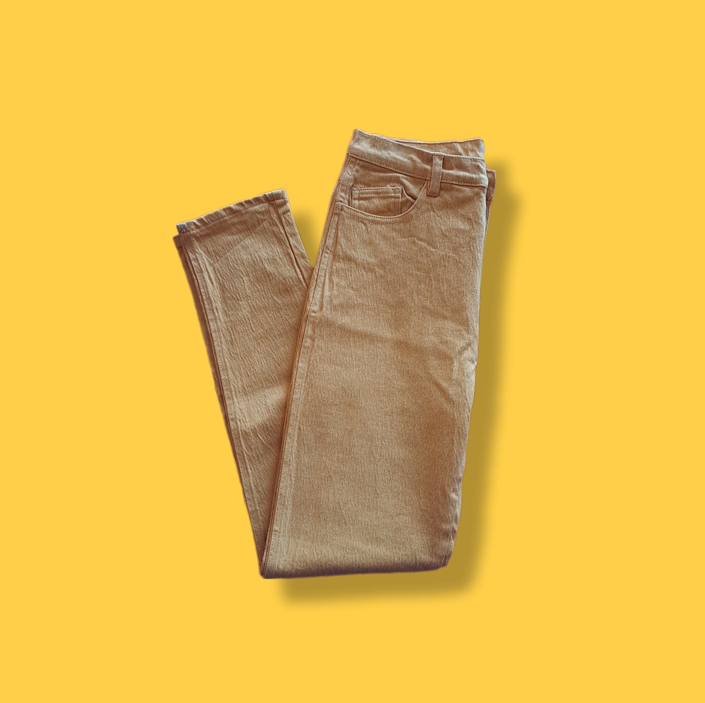 Vintage Honeycomb "Jordache" Textured High Waist Stretch Skinny Jeans