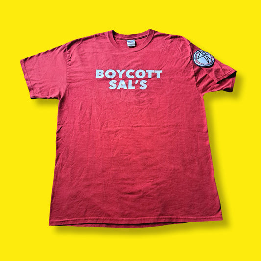 90's Vintage Spike Lee Boycott Sal's Do the Right Thing Graphic T-Shirt