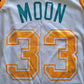 Retro Number 33 "Flint Tropics" Jackie Moon Semi-Pro Basketball Jersey