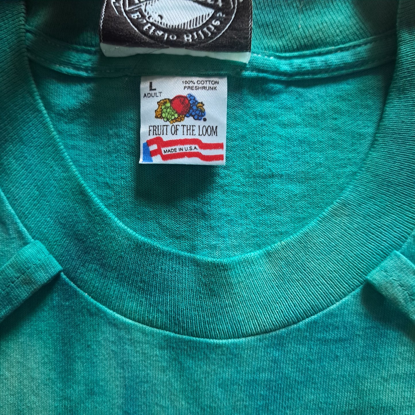 Vintage "Buffalo Billies Wild West Artwear" Tie-dye T-shirt