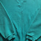 90's Green & White Chevron Stripe Sweatshirt | Vintage Retro Sport Pullover