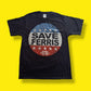 Vintage Ferris Bueller's Day Off "Save Ferris" Graphic Movie T-shirt