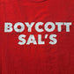 90's Vintage Spike Lee Boycott Sal's Do the Right Thing Graphic T-Shirt