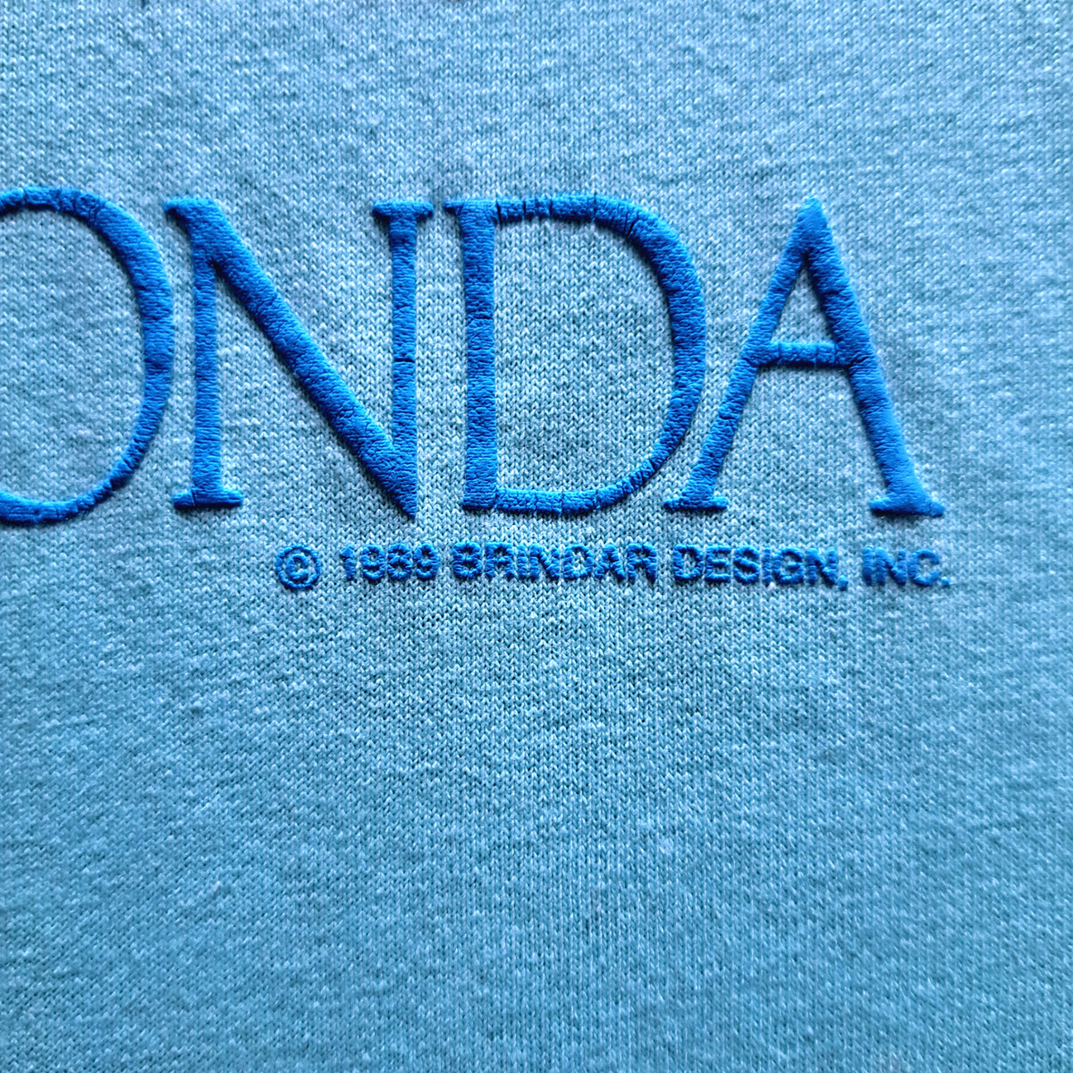 1989 Vintage Turquoise Collared Paris London Rome Destination Tee