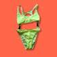 80's Style Speedo x Forever 21 Neon Lemon High-Cut Detachable One-Piece Swimsuit | Retro Sport Bikini