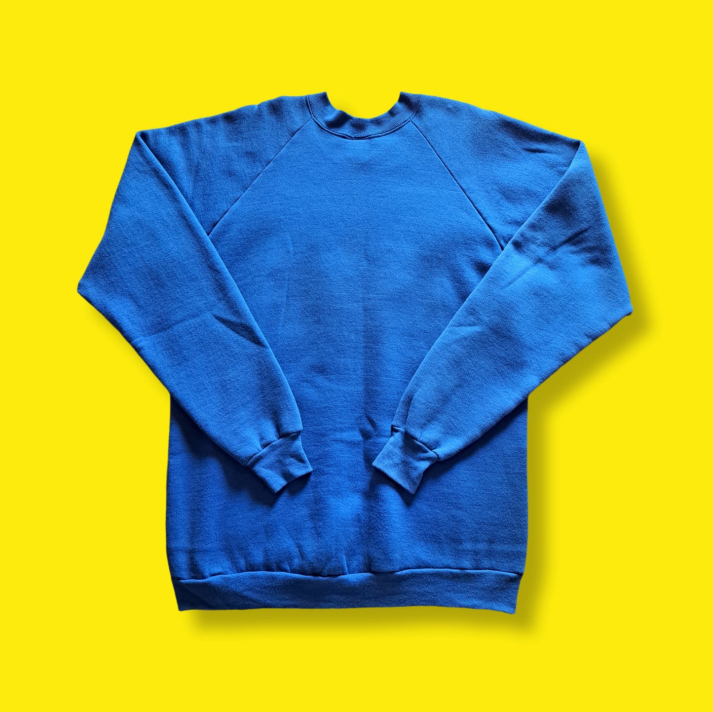 90's Ralph Lauren Polo Royal Blue Raglan Sweatshirt | Vintage Logo Pullover
