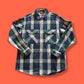Vintage "Osh Kosh B'Gosh" Flannel Button Up Shirt