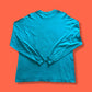 90's Vintage Home Improvement Tool Time Turquoise Long Sleeve T-Shirt