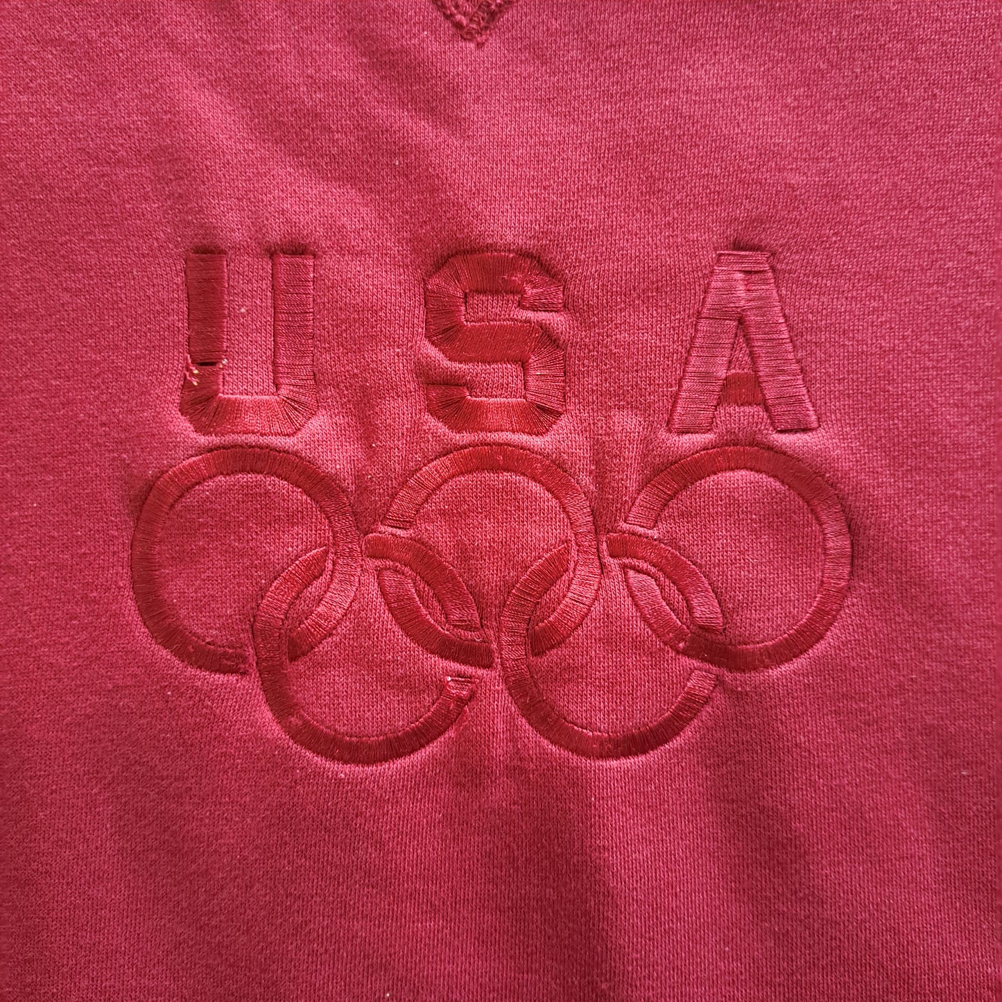 Vintage Maroon "USA Olympics" Sweatshirt