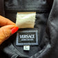 90's Versace Jeans Couture Black Button-Up Shirt | Vintage Italian Designer