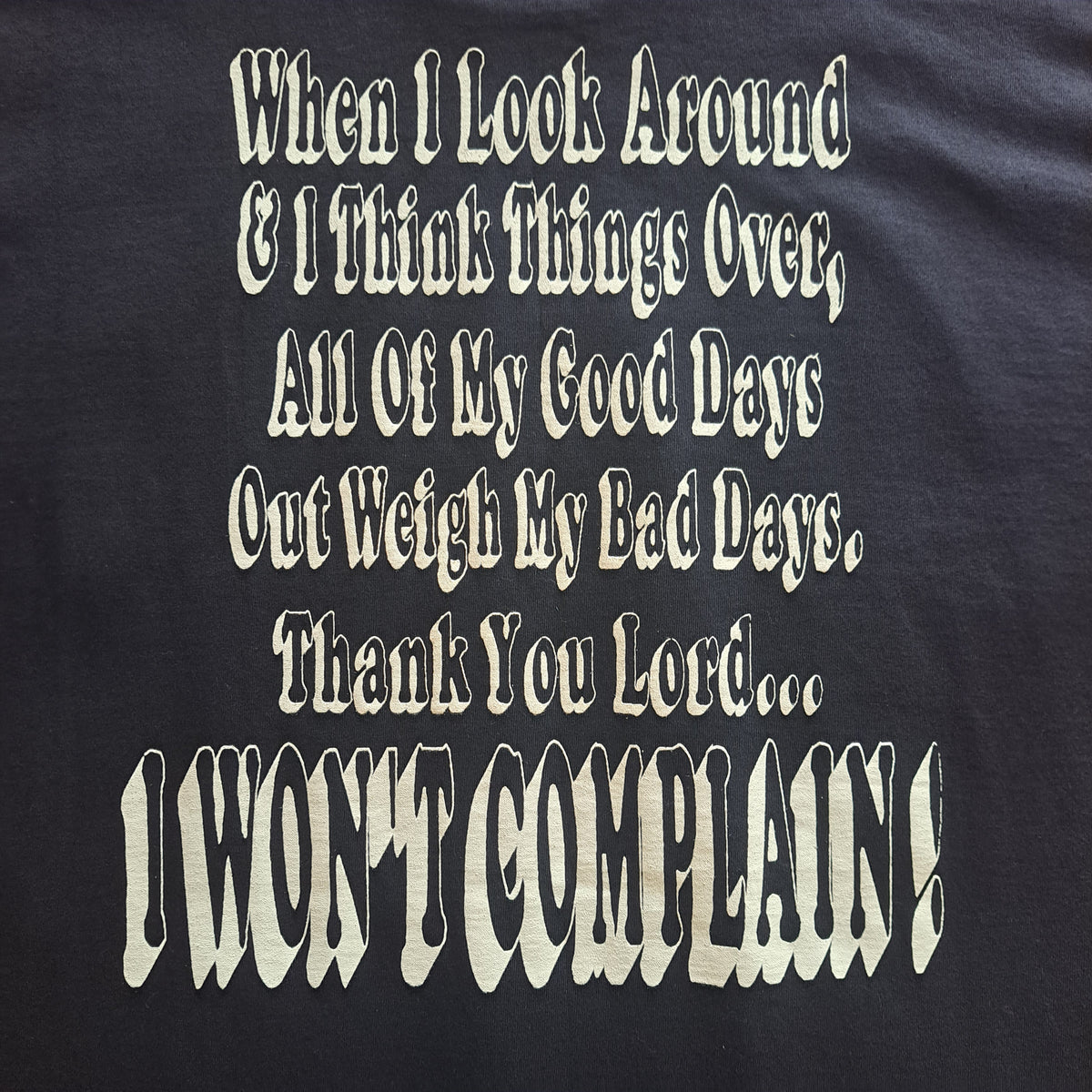 90's Vintage God Has Been So Good 2 Me Double Graphic T-shirt