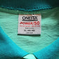 1989 Vintage Turquoise Collared Paris London Rome Destination Tee