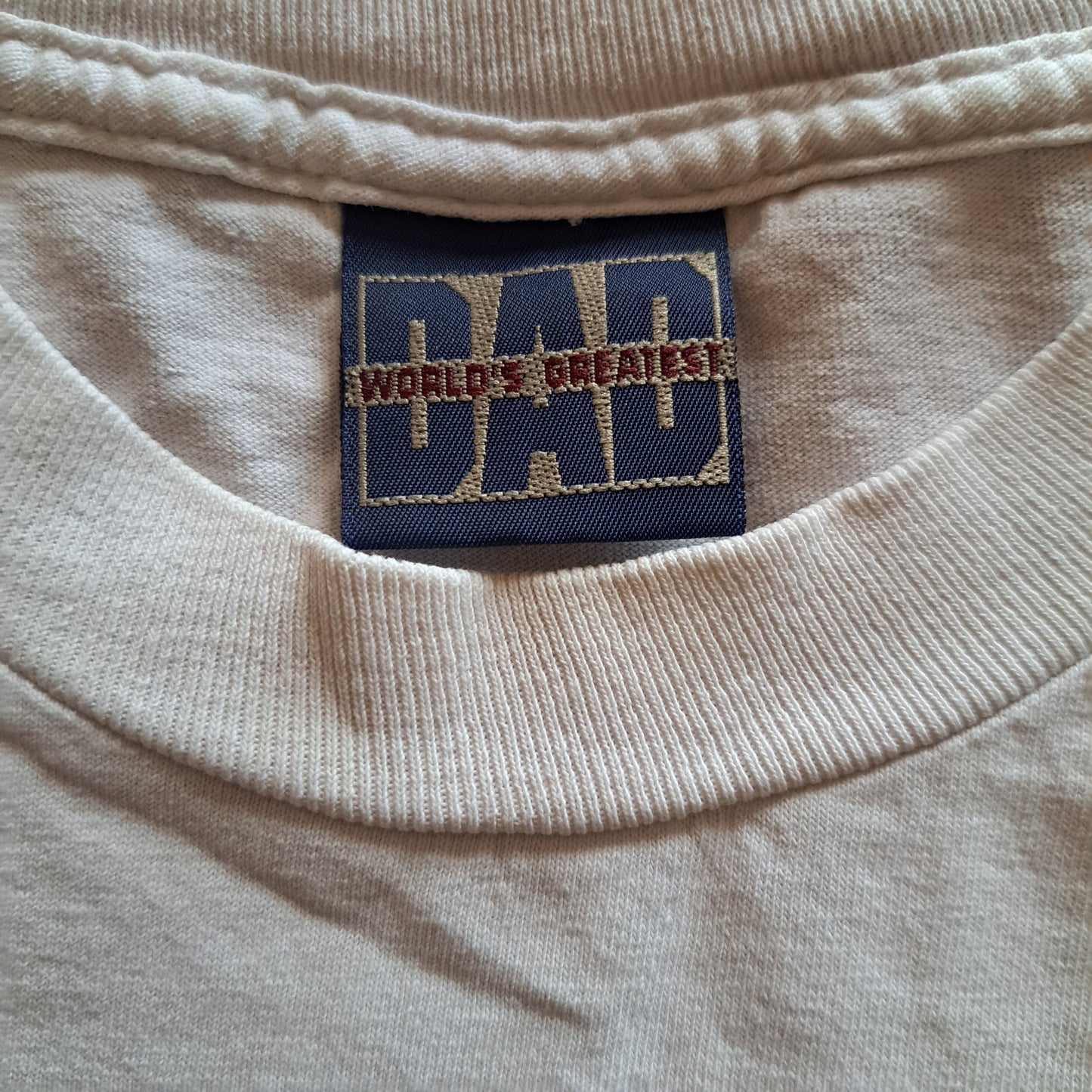 Vintage "Worlds Greatest Dad" Gag Joke T-shirt