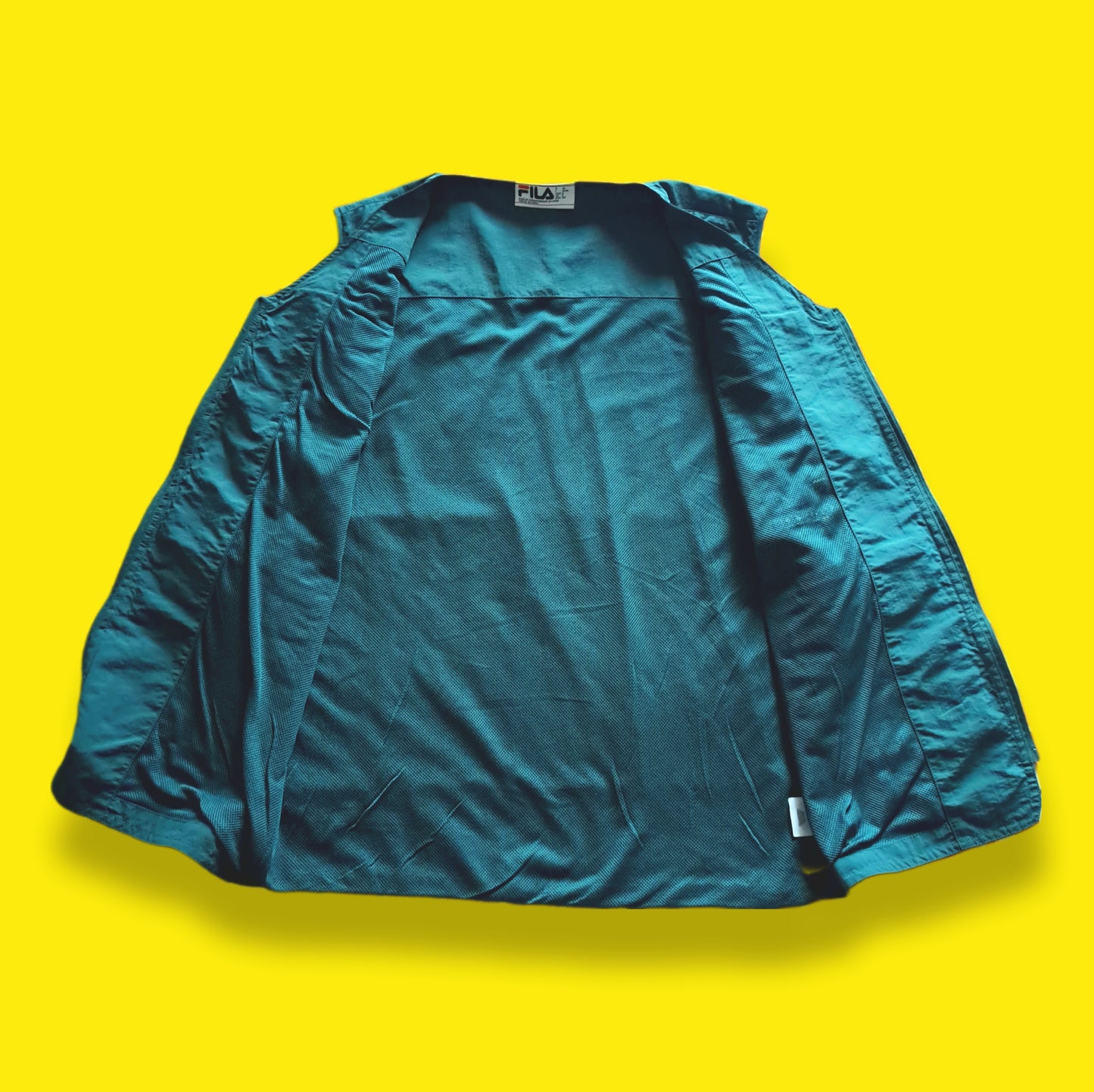 90's Fila Green Fisherman Vest | Vintage Streetwear Utility Vest