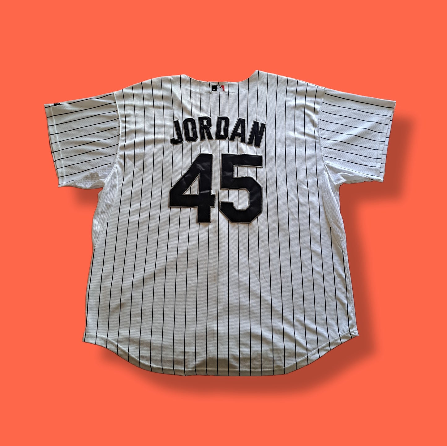 Vintage "Michael Jordan" Number 45 White Sox Baseball Jersey