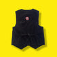 Vintage Velvet "Santa Claus" Holiday Vest