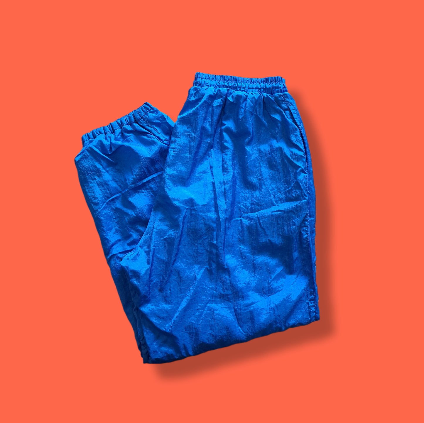 Vintage "Royal Blue" Joggers Track Pants - 90's