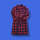 Vintage "Pendleton" Flannel Robe Duster Kimono
