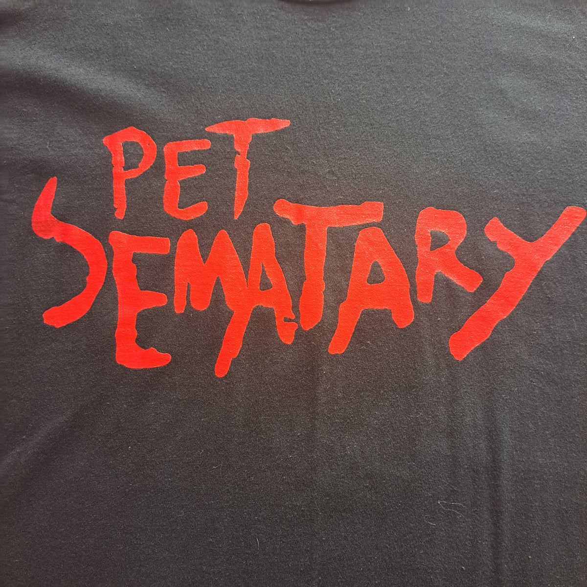 90's Retro Pet Sematary Movie Promo Double Graphic T-shirt NWT | Size 3XL