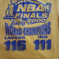 Vintage "Los Angeles Lakers World Champions Roster" T-shirt