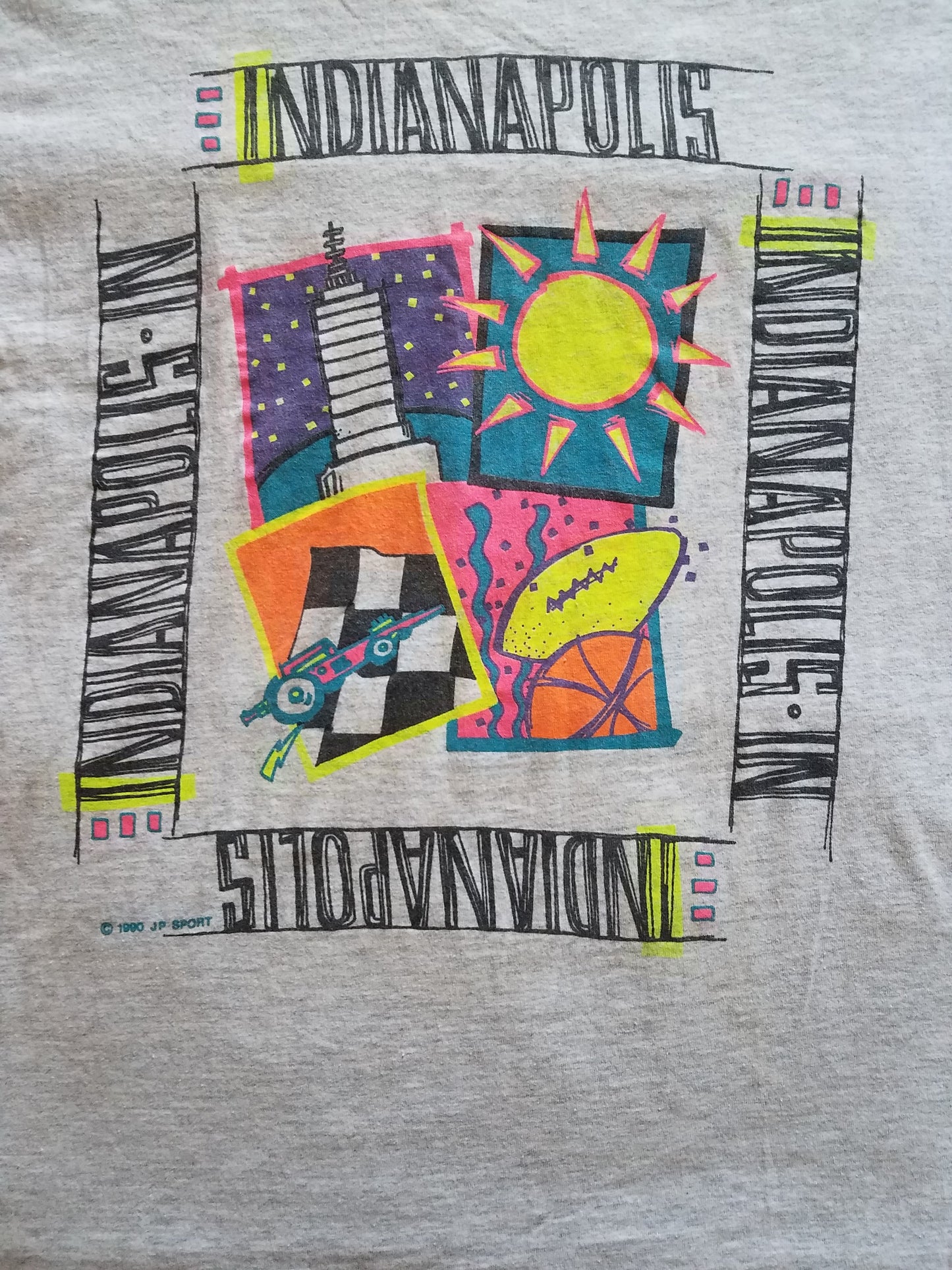 Vintage Destination "Indianapolis" Graphic T-shirt