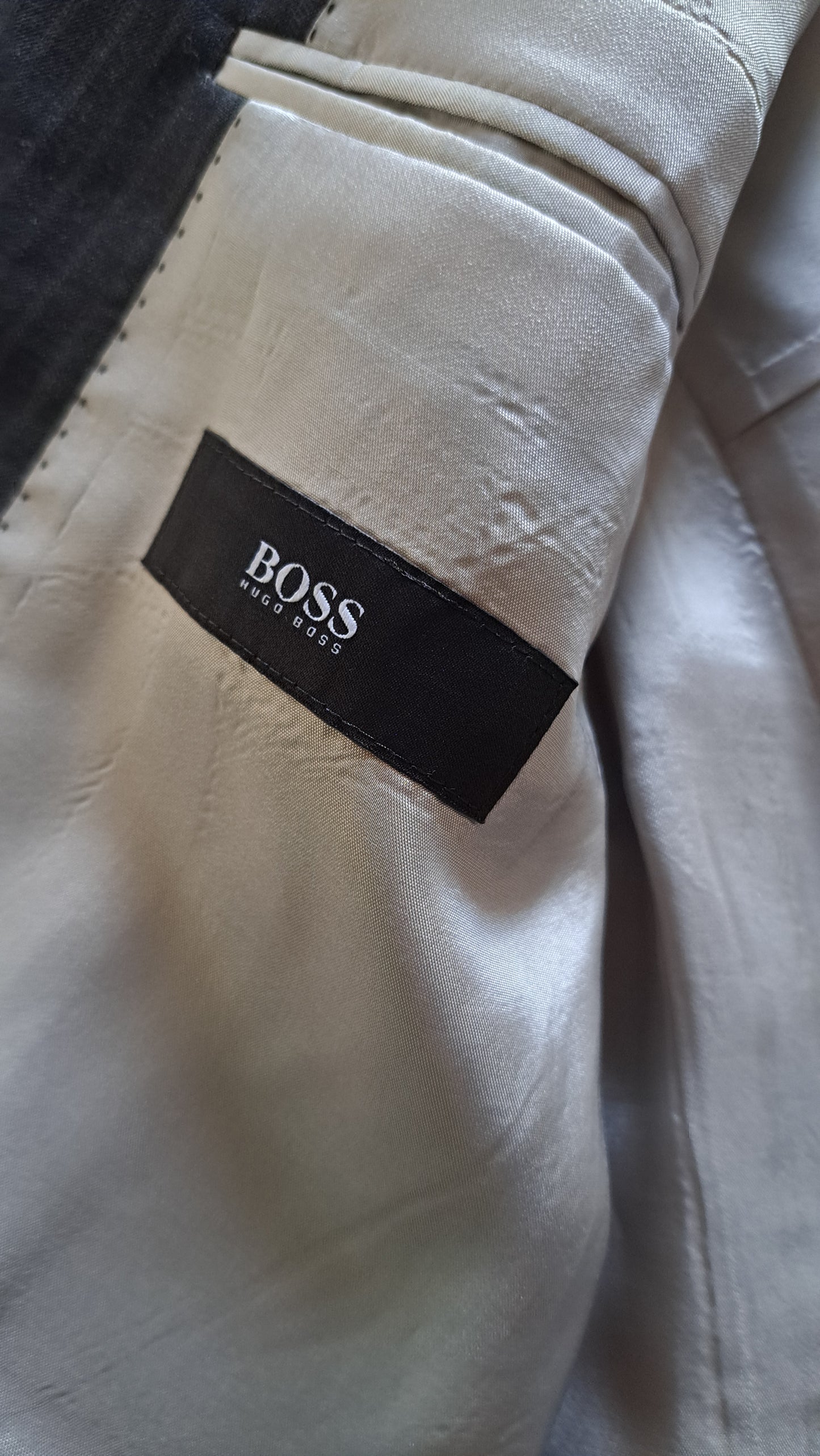 Vintage "Hugo Boss Scorsese/Movie" Pinstripe Blazer