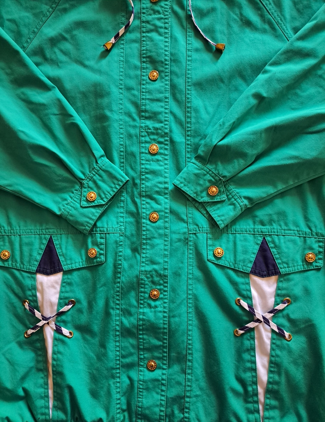 Vintage "Current Seen" Nautical Jacket